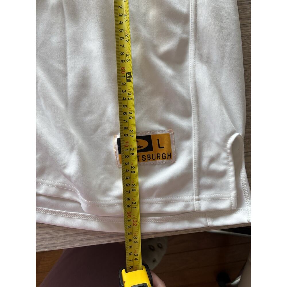 Vintage Y2K Benjamin & Jordan Pittsburgh #7 Football Jersey White Men L Steelers - Picture 12 of 12